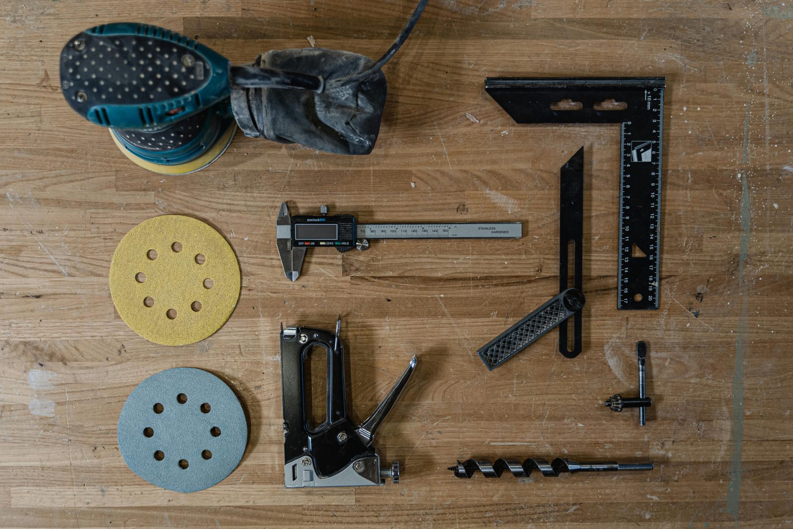 Sandpaper grit guide