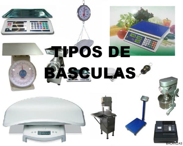 IMAGENES DE TIPOS DE BASCULAS